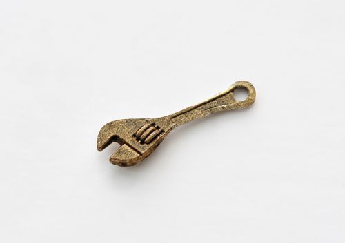 Charms set Spanner, 10 pcs