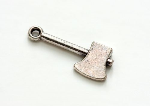 Charms set Axe 8*28mm, 10 pcs