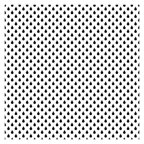 Stencil Mini-drops 15,2*15,2cm thickness 0,15mm Stencil Mini-drops 15,2*15,2cm thickness 0,15mm