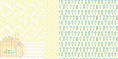 Fun & Laughter (Single 12X12 Paper Sheet)