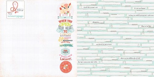 New Experiences (Single 12X12 Paper Sheet)