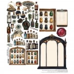 Double-sided paper 30,5x15 cm Behind Closed Doors 14, extras to cut, 250 gsm, 2 designs (1 sheet) Double-sided paper 30,5x15 cm Behind Closed Doors 14, extras to cut, 250 gsm, 2 designs (1 sheet)