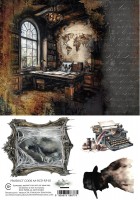 Rice paper 2, Behind Closed Doors, A4 (21x29,7cm) 25-30g Rice paper 2, Behind Closed Doors, A4 (21x29,7cm) 25-30g