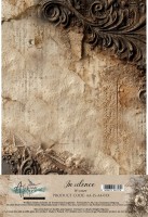 Doubled Paper Collection Set A4 (30x20cm) In Silence, 250 gsm (16 double-sided sheets, 8 designs, 4x4 double-sided sheets)