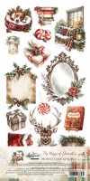 Extras to Cut Set 10 – 30,5x15 cm The Magic of December, 250 gsm, mirror print (6 sheets, 6 designs)