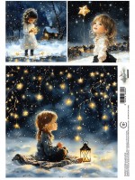 Rice paper 2, The Magic of December, A4 (21x29,7cm) 25-30g