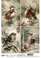 Rice paper 6, The Magic of December, A4 (21x29,7cm) 25-30g