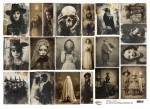 Fabric photo Halloween Palette Paper, (1 sheet 31x45cm, 100% polyester)