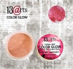 Color Glow - Coral Red, metallic watercolour paint in powder, 10 g