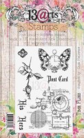 Set of polymer stamps A6 - Time flies - His&Hers 2 (clr 50)