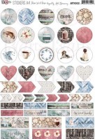 Stickers Home Sweet Home (ENG) A4 (1 sheet)