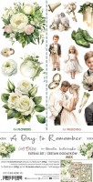 Extras to Cut Set – Mix – A Day To Remember,15,75x30,5cm, mirror print, 250 gsm (18 sheets, 18 designs – all Flowers and Wedding sheets x1 + 3x bonus designs on the cover)