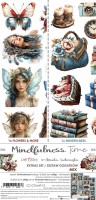 Extras to Cut Set – Mix – Mindfulness Time,15,75x30,5cm, mirror print, 250 gsm (18 sheets, 18 designs – all Flowers and Mindfulness sheets x1 + 3x b