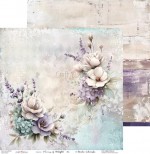 Double-sided papers 30,5x30,5cm Flowers Of Delight – sheets 01-06, 250 gsm (60 sheets, 10pcs of each design)