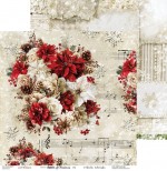 Double-sided papers 30,5x30,5cm Spirit Of Christmas – sheets 01-06, 250 gsm (60 sheets, 10pcs of each design)
