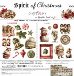 Extras to Cut Set – MIX – Spirit Of Christmas, 30,5x31,5cm, mirror print, 250 gsm (8 double-sided sheets, 8 designs, all Christmas and Jolly sheets