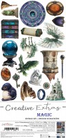 Creative Extras Set 06 – Magic,15,75x30,5cm, mirror print, 250 gsm (18 sheets, 9 designs, 2x9 double-sided sheets + 2x bonus on the cover)