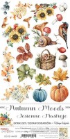 Extras to Cut Set Autumn Moods, 15,5x30,5cm, mirror print, 250 gsm (12 sheets, 6 designs, 2x6 double-sided sheets + bonus design on the cover)