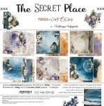 Paper Collection Set 30,5x30,5cm The Secret Place, 250 gsm (6 double-sided sheets, 12 designs, bonus design 30,5x30,5 cm on the cover)