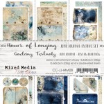 Junk Journal Set Hours of Longing, Mixed Media, 15,5x30,5cm (6 double-sided sheets, 250g/190g) (clr 30)
