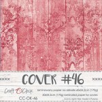 Cover 46, Flower Fiesta, 60x24,2cm, laminated paper 170 gsm, matte finish (for albums max 20x20cm)