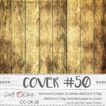 Cover 50, Rays Of Sunshine, 60x24,2cm, laminated paper 170 gsm, matte finish (for albums max 20x20cm)