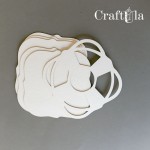 Chipboard album base Lifebuoy Small (cover + 5 pages 15x15x0,15cm)
