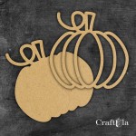 HDF Pumpkin 2, 2 layers (20x0,3 cm)