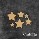 Mini HDF Stars 232 (8-4x0,3 cm)