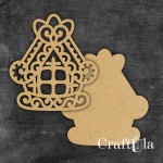 HDF Ginger House 237 (20x0,3 cm)