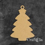 HDF Christmas tree 242 (25x0,3 cm)