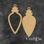 HDF Christmas bauble 250 (20x0,3 cm)