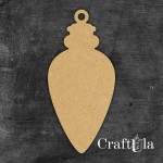 HDF Christmas bauble 251 (25x0,3 cm)