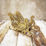 HDF Sleigh 377 (height around 24 cm, width 15cm)