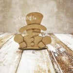 HDF Snowman 381 (13x10x0,3 cm)