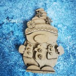 HDF Standing Gnome 484 (height around 22 cm, thick. 0,3 cm)