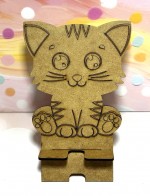 HDF Cat 541 – phone, tablet stand (height around 16 cm)