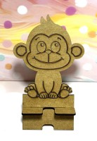 HDF Little Monkey 543 – phone, tablet stand (height around 16 cm)