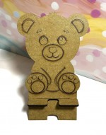 HDF Bear 544 – phone, tablet stand (height around 16 cm)