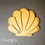 HDF Seashell 1. 2 layers (25x0,3cm)