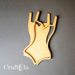 HDF swimsuit, 2 layers (20x0,3cm)