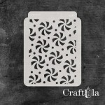 Stencil 0241, 15x20 cm x 0,35 mm, semi-translucent