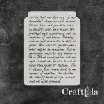 Stencil 0247, 16x20 cm x 0,35 mm, semi-translucent