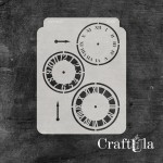 Stencil 0260, 15x20 cm x 0,35 mm, semi-translucent