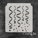 Stencil 0280, 15x16 cm x 0,35 mm, semi-translucent