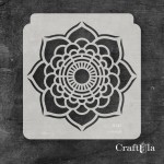 Stencil 145 – Napkin, 23x25 cm x 0,35 mm, semi-translucent