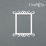 Set of Chipboard Frames 0013XS (4 pcs, approx. 6x5x0,15cm)