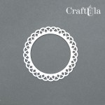 Set of Chipboard Frames 0032XS (4 pcs, dia approx. 6cm x0,15cm)