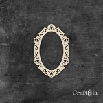 Set of Chipboard Frames 0042M (2 pcs, approx. 12x9x0,15cm)