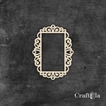 Set of Chipboard Frames 0043M (2 pcs, approx. 12x9x0,15cm)